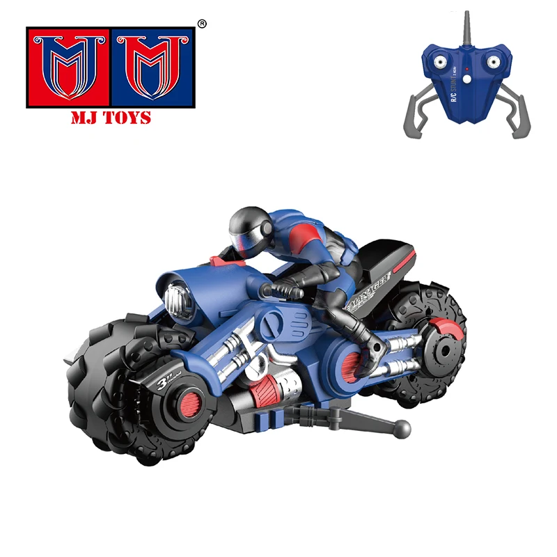 2.4G Mini Electric Climbing Racing Bike 1:10 Remote Control Stunt Drift Self-Balance Rc Motorcycle Toys