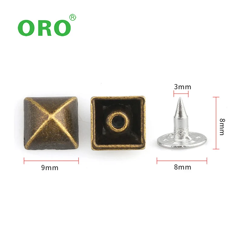 Wholesale Garment Rivets Jeans Rivets Buttons Eyelets for Garment Close-End Rivet Type Shoes Accessories Customized Logo