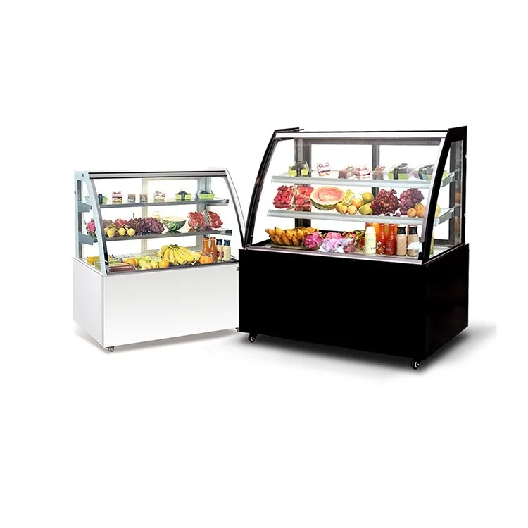 Dessert Store Cake Storage Cabinet Beverage Display Cabinet Freezer Small Refrigerator  Bakery Showcase Display Refrigerator