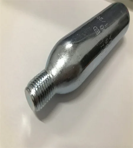 LHSY Logo 8g CO2  small Steel Gas Cartridge used for air gun life vest jacket fire extinguisher beer beauty machine