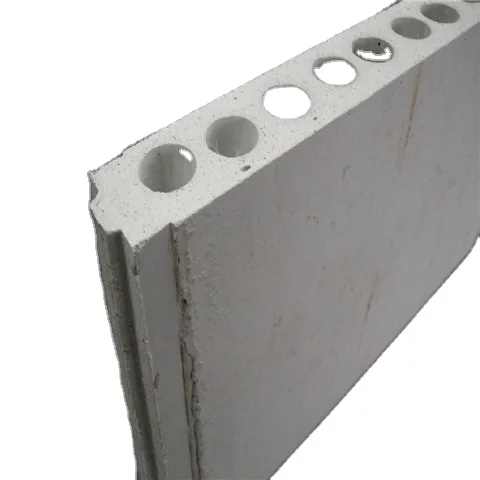 
Partition wall Fireproof Mgo hollow core White wall panel tongue & groove Edge fireproof more than 164 mins 