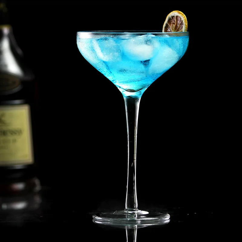 Цена по прейскуранту завода Бар поставляет изготовленный на заказ логотип шампанское мартини партии прозрачное коктейльное стекло