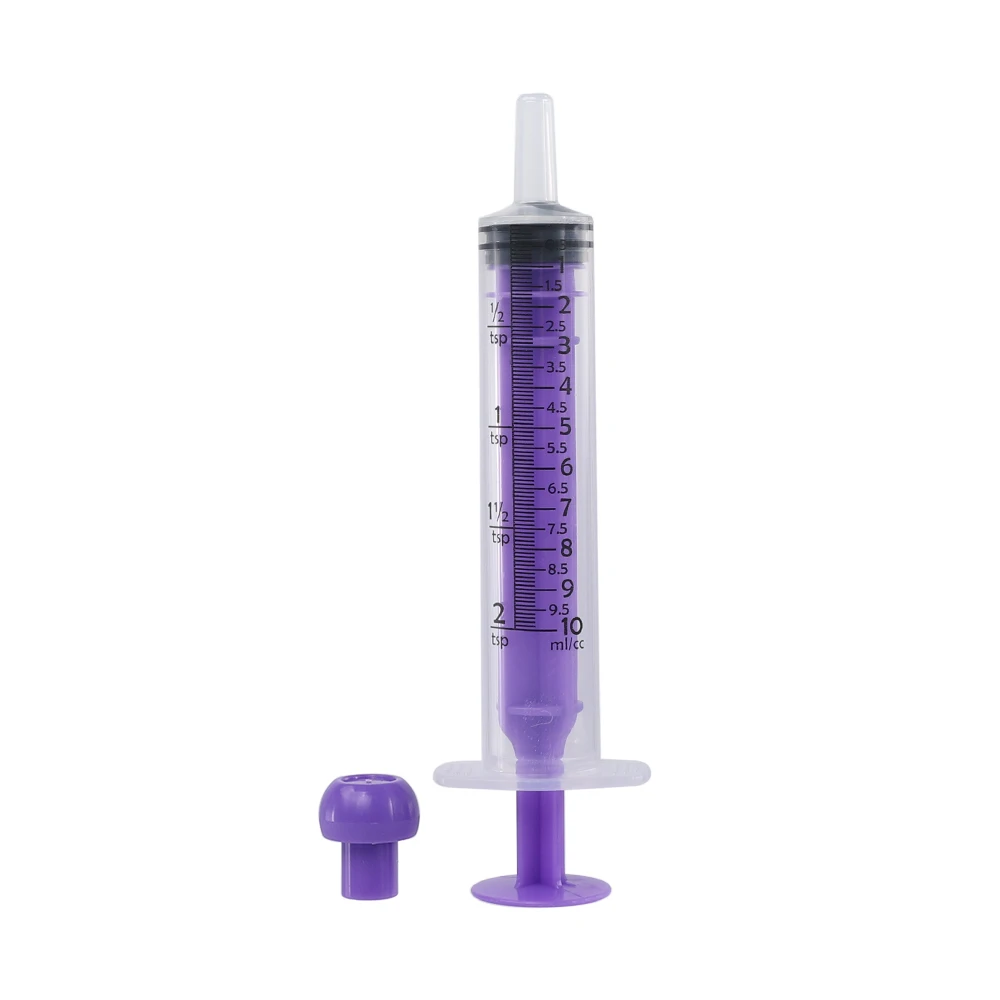 1ml 3ml 5ml 10ml Disposable Light resistance Feeding Syringe Feeder Plastic Syringe Drug Liquid Food Oral Syringes