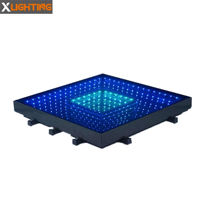 stage lights infinity led hologram 3d infinite led dance floor for decoration