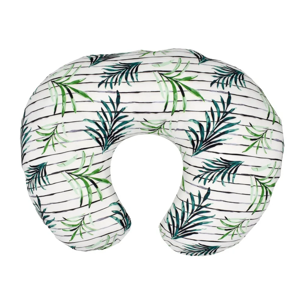 Baby Nursing Soft Pillow Cover U Shaped Pillowcase Sofa Cushion Cover Kids Feeding Waist Pillowcase