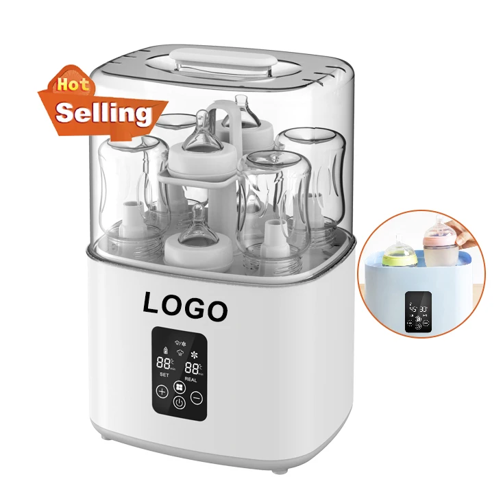 Hot Sell Portable Digital BPA Free Baby Food Makers Bottle Sterilizers and Warmers Milk Calentador De Biberones Display