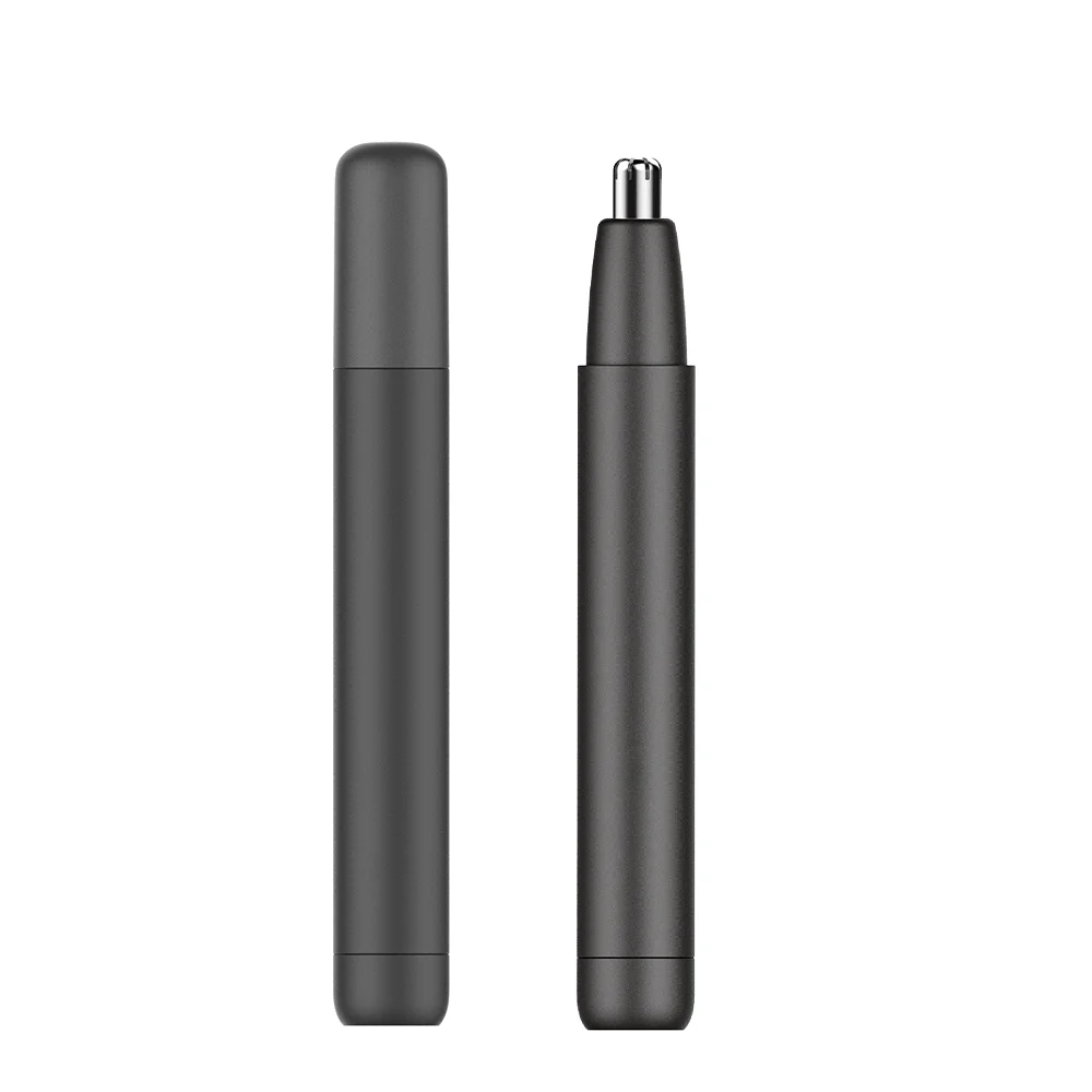 
Portable low noise washable shaving artifact safe and painless nose hair trimmer 