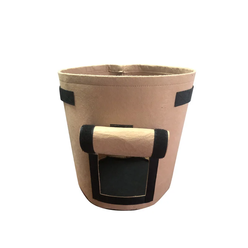Felt potato planting bag strawberry flower pot tomato peanut plant growth bag