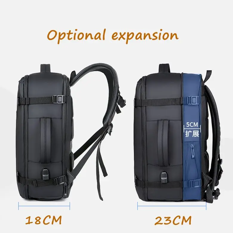 Notebook Backpack Waterproof Laptop Backpack Business Multifunction Computer Backpack With Usb Port