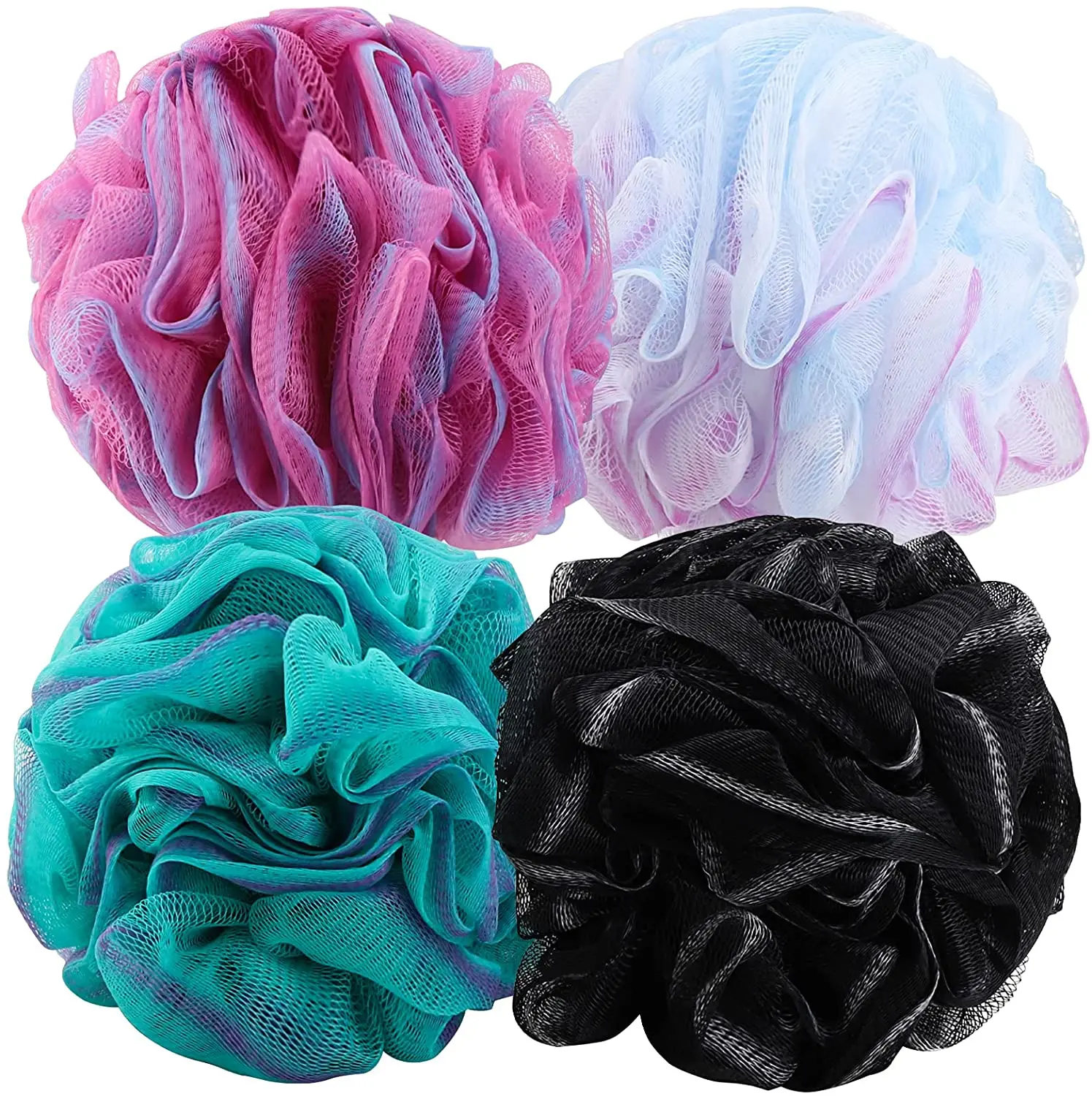 75 г душевая лейка Loofahs большая губка для ванны сетчатый пуф XL душа