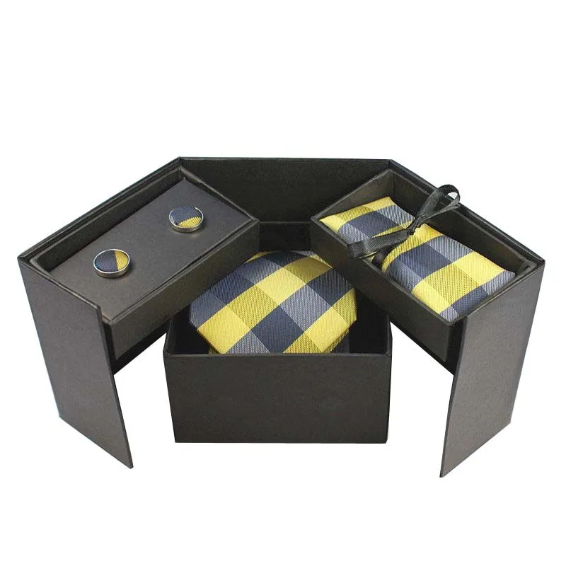 Высококачественный мужской галстук, галстук из полиэстера