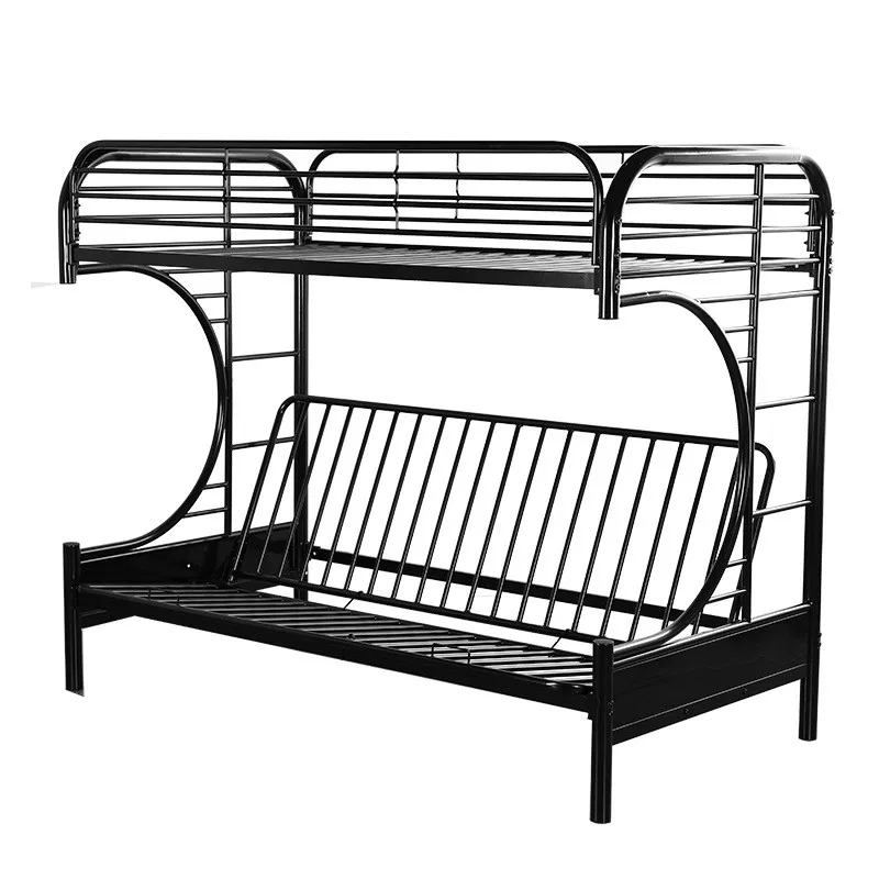 Modern Steel bed adult & children using sofa folding Bunk Bed