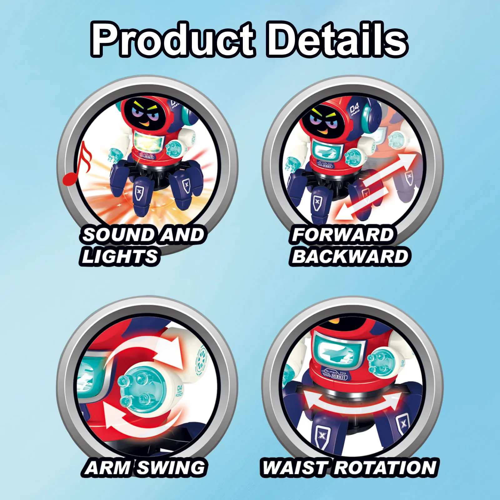 Cartoon Octopus Crawling Toys Educational Sensory Toddler Toys Musical Walking Plastic Octopus Baby Toys For Kids