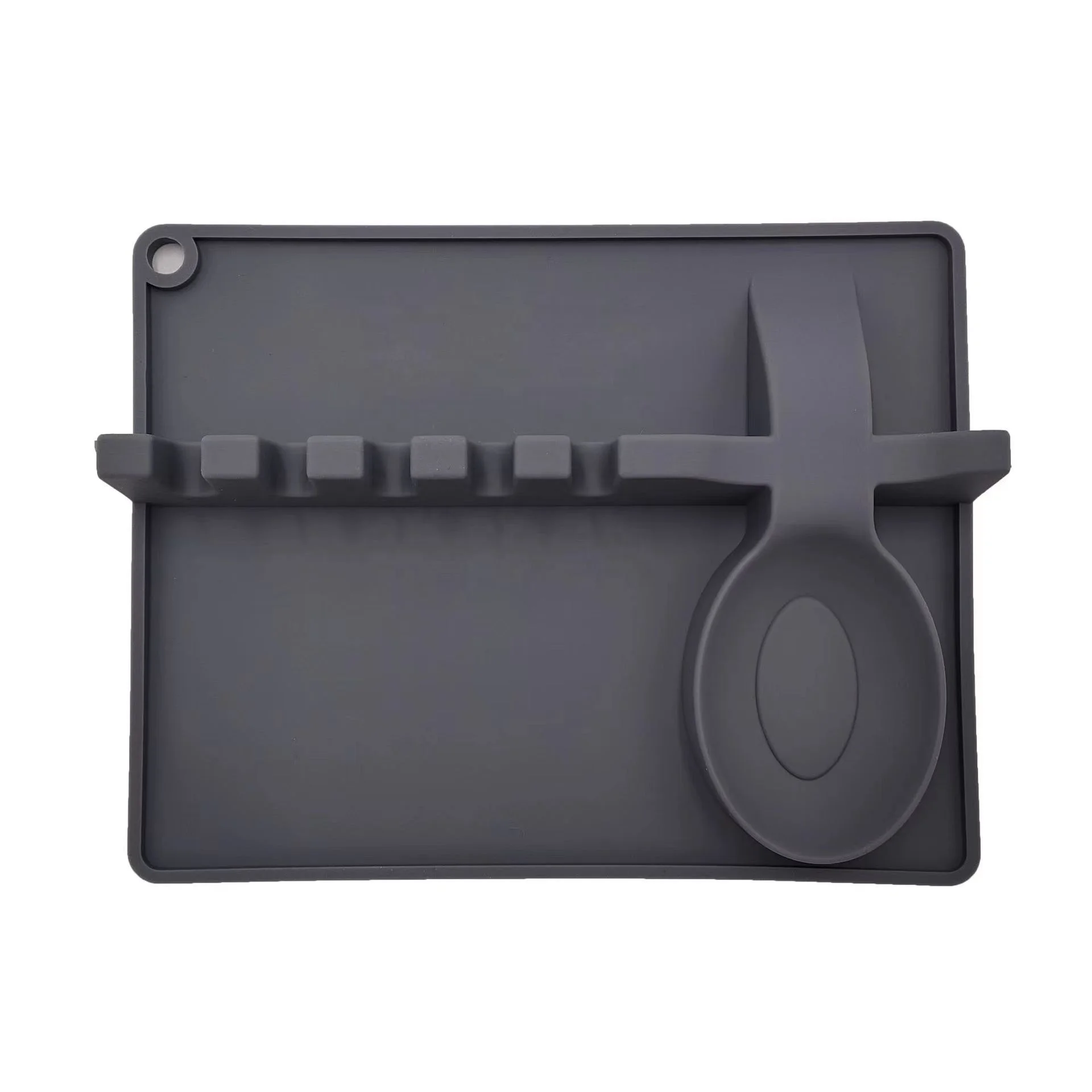 silicone placemat kitchen silicon pad  spoon pad pot mat hot mat  pot lid mat storage  chopstick spoon 2 in 1 function