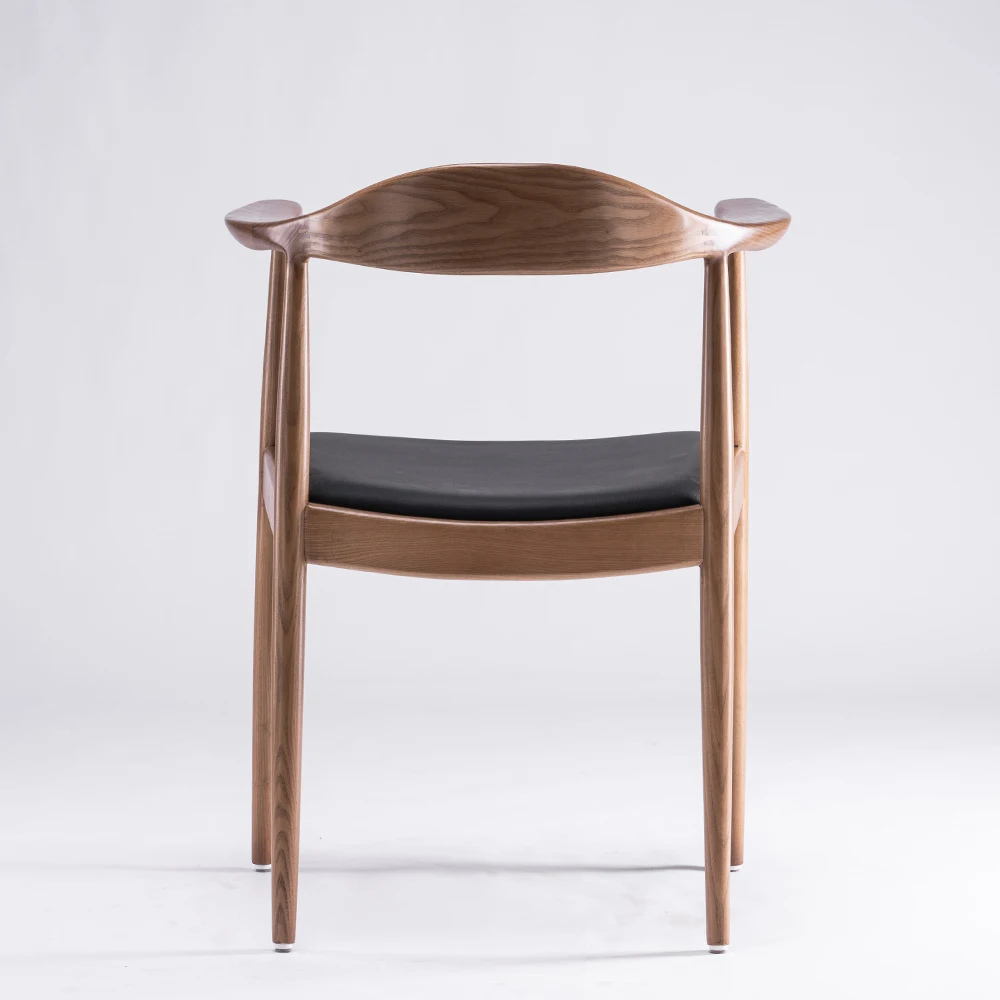 
Nordic Furniture WoodenChair Armchair Traditional Kennedy Vintage king throne chair 