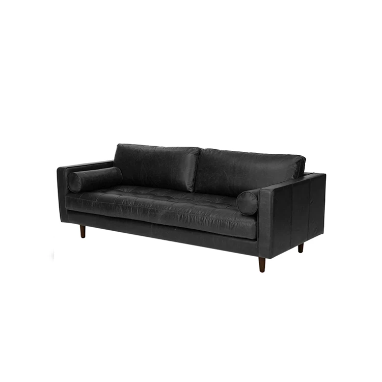 
Modern Sectional Sofa European Style House Living Room Furniture 3 Seater Leather Sofa Made In China 
