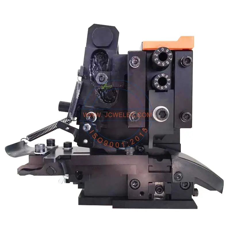 JCW End-feed/side-feed types of crimping tool pneumatic crimp terminal applicator for machines