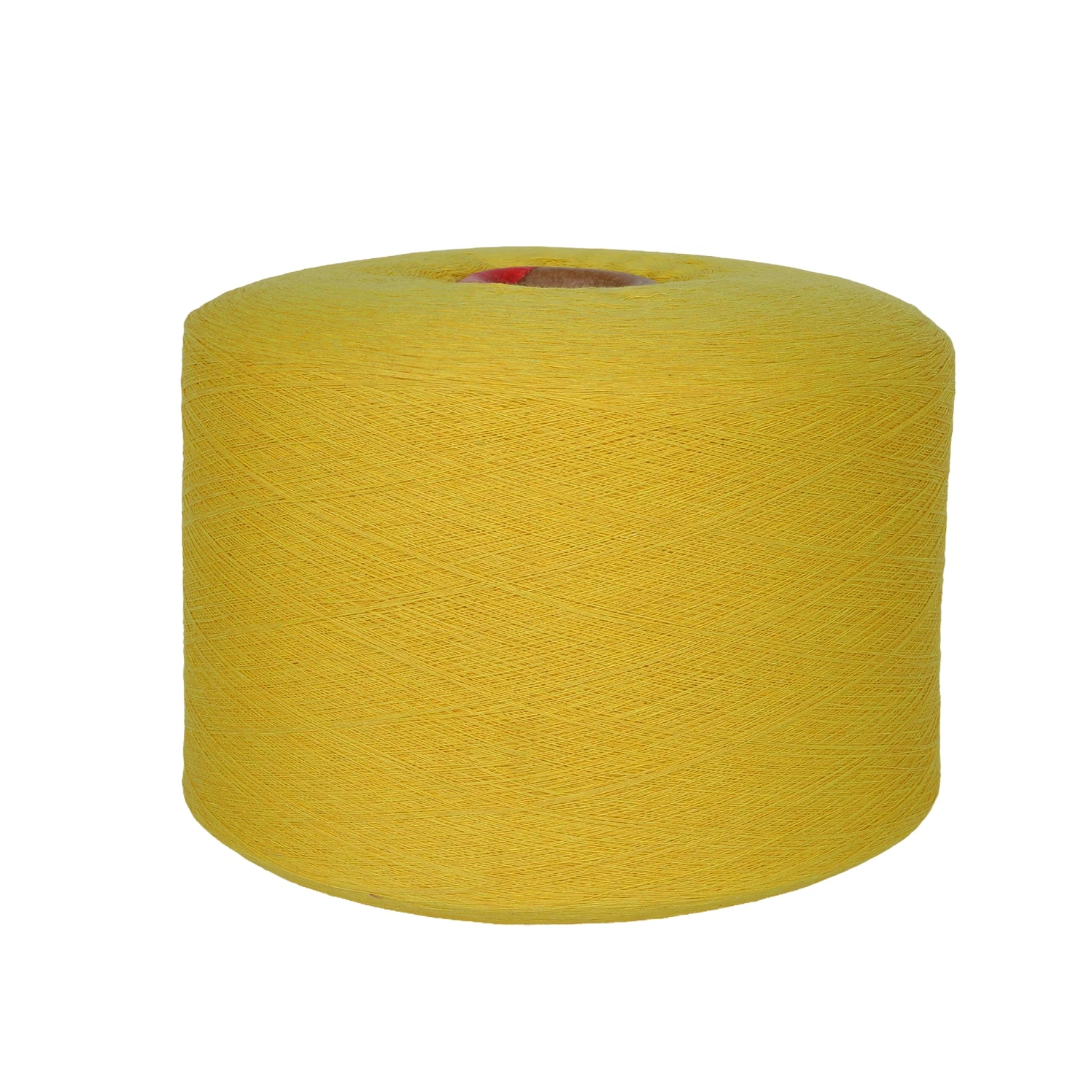 Wholesale Recycled Polyester Cotton Yarn Colorful Cotton Yarn For Knitting Weaving