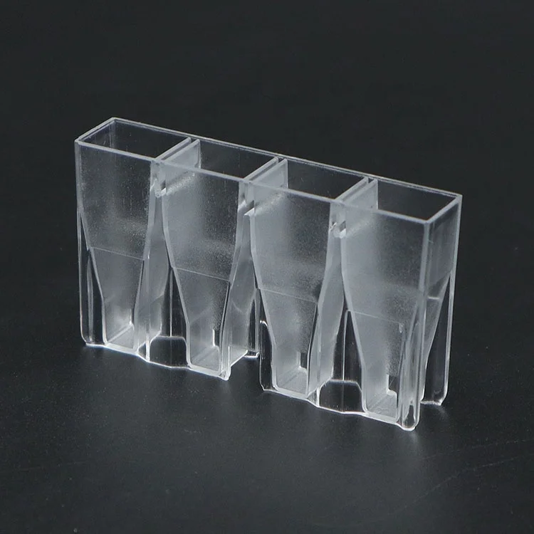 Chemistry analyzer cuvette match with American Pacific and German TECO Coagulometer, 4 Holes