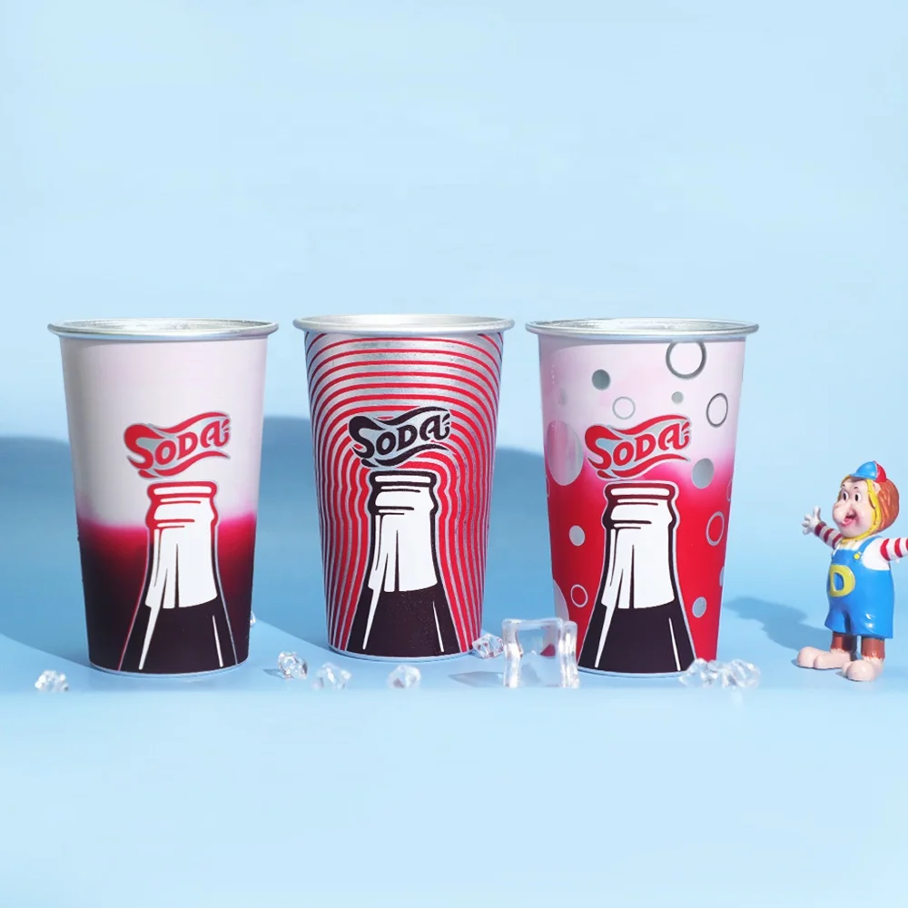Aluminum Tumbler Reusable Disposable Stadium 16oz Party Custom Cold Color Changing Cup