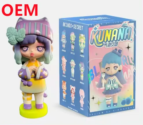 Oem Customize High Quality Blind Box Collectible Vinyl Toys Cute Figures Toys For Girls