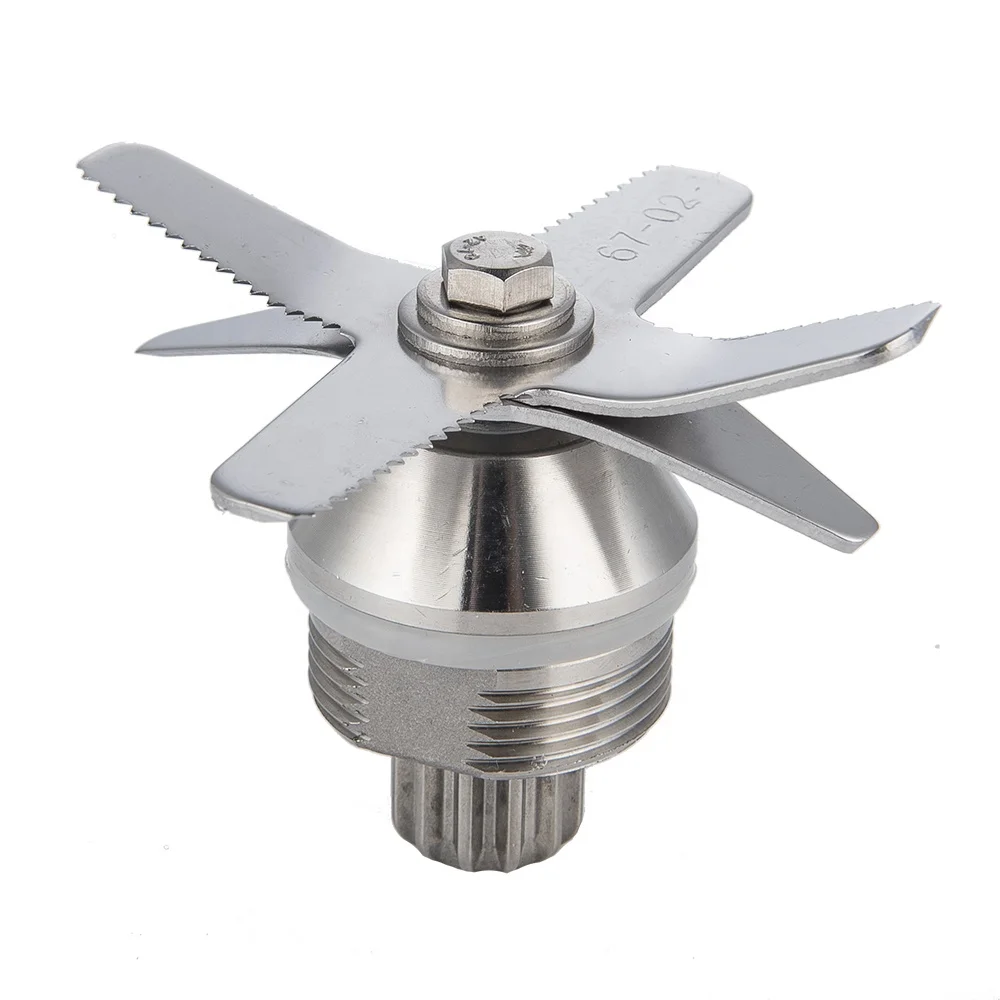 Ideamay Strong Stainless Steel 304 Blender 6 Blade for Big Ice Smoothie