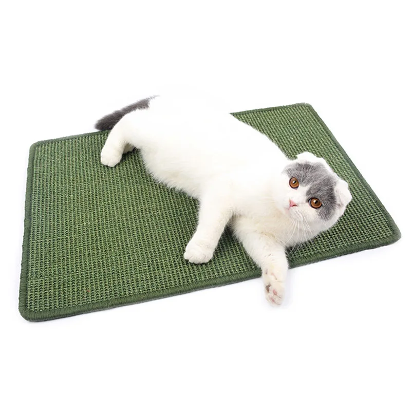 
Sisal Cat Scratcher Board Scratching Post Mat Toy for Tower Climbing Tree Pad Cooling Litter Mat Furniture Protector Cat Toys 