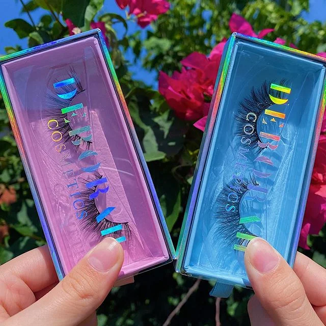 
Wholesale vendor 3D 25mm raw bushy mink lashes with packaging boxes of customer logo 