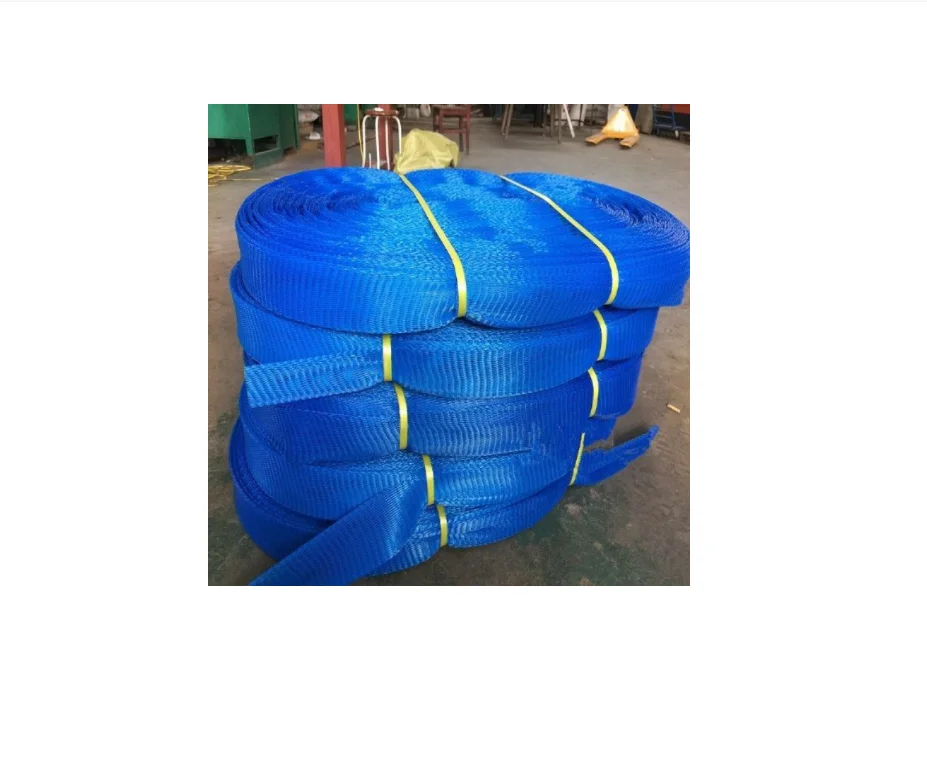 PE Polyethylene plastic mesh net sleeve cover stretch wine bottle tube metal parts protective plastic nets