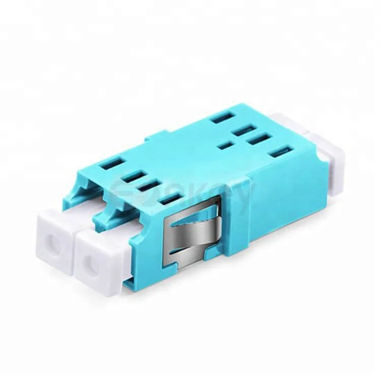 LC UPC DuplexFiber Adapter Blue Coupler Optic Fiber Adapter Fiber optical connector