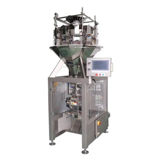 Gloex Small Vffs 4 Side Seal Powder Guava Flour Packing Machine For Potato Chips Popcorn