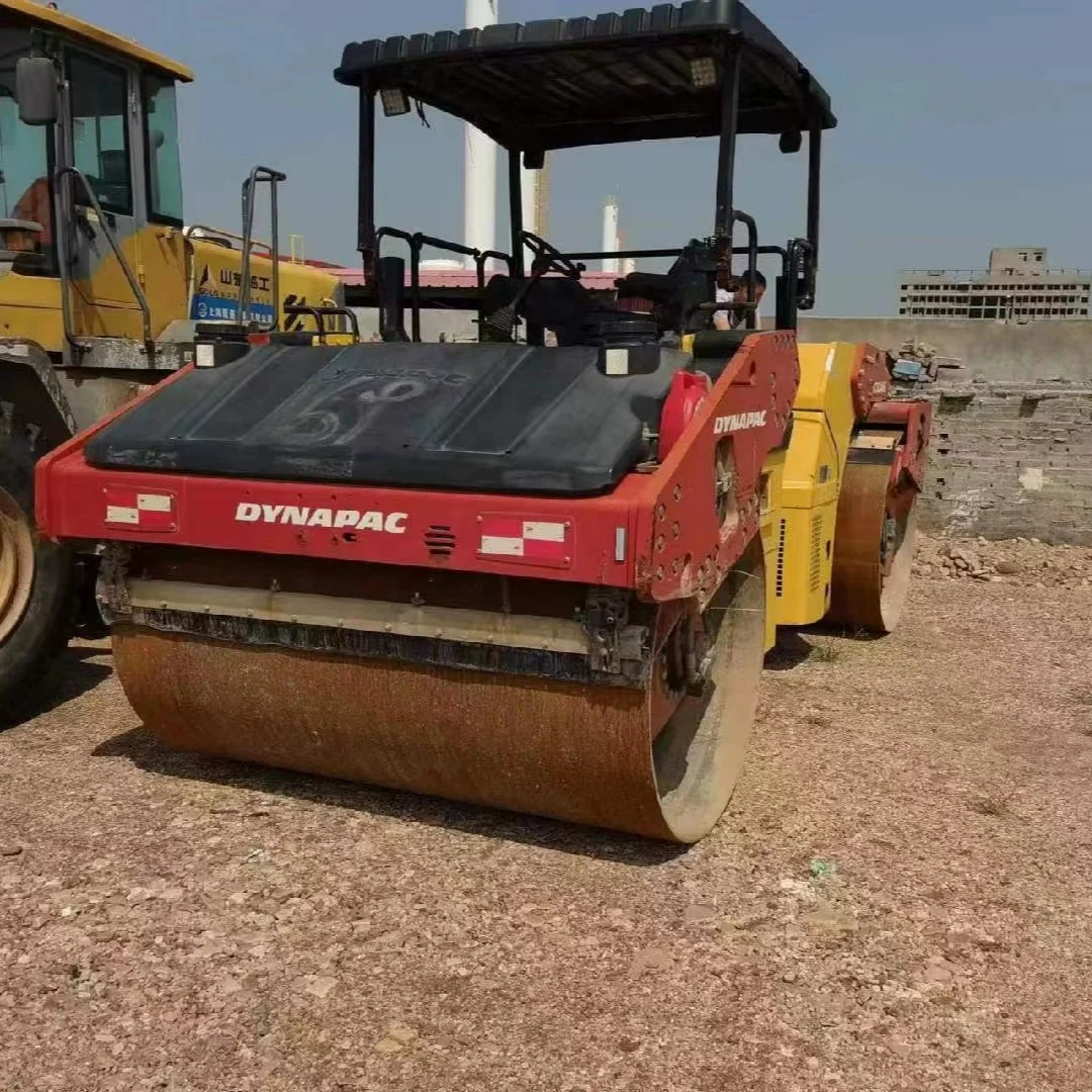vibratory road roller, used roller compactor,Dynapac CC624HF Vibratory Smooth Drum Roller