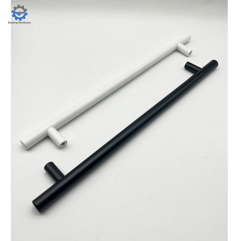 High Quality Classic Style Stainless Steel T-Bar Hollow Cabinet Handle 96mm & 128mm Sizes Furniture Kitchen Dining Bathroom Use