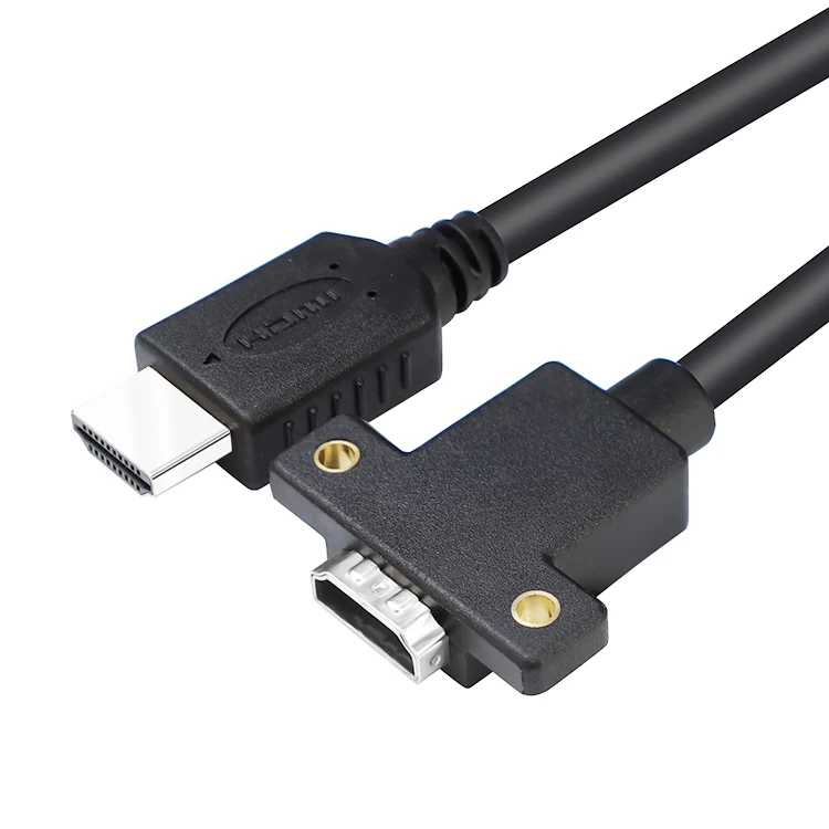 tezy  2M High Speed Black HDMI 2.0 Extension Cable HDMI Cable Extension A Male to A Female M F Extender Cord Data Cable