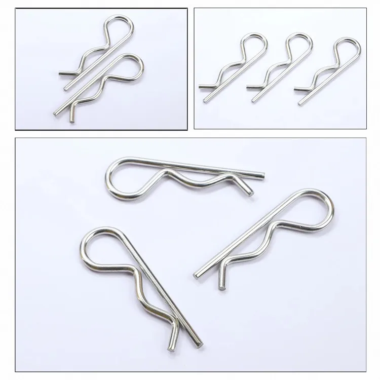 Stainless Steel 304 M1.2 M1.6 M1.8 M2 M2.5 M3 M4 R Clips Split Cotter Pins