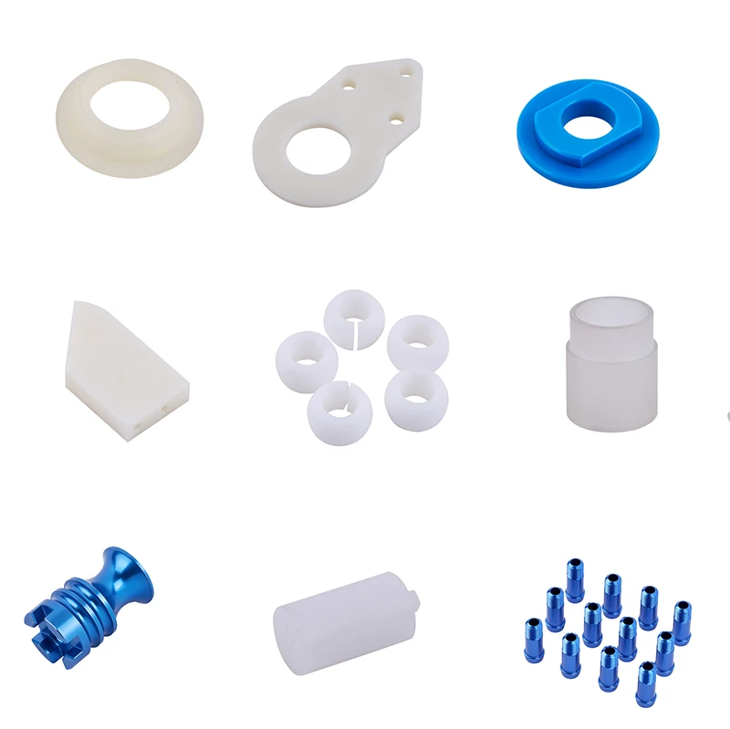 Cnc Machining Milling Turning Delrin Nylon Acrylic Part Pom Components Pvc Plastic Custom Cnc Lathe turning Machining Part