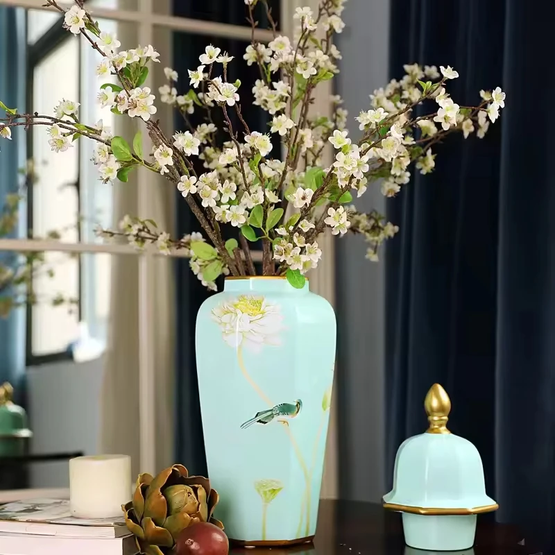 Quality Cheap Price Chinese modern ceramic vase porcelain white vase for flowers home decor