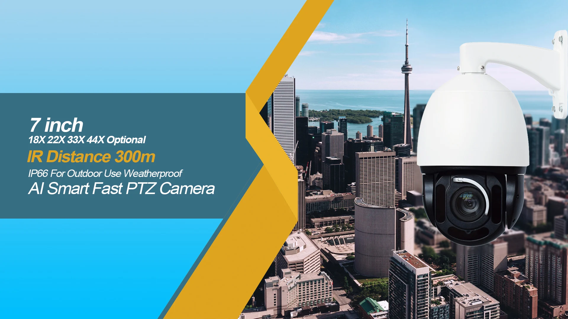 Waterproof PTZ Speed Dome Camera 1080P Outdoor Full HD Smart TVI CCTV Camera 2MP 25X IR Analog PTZ Security Camera