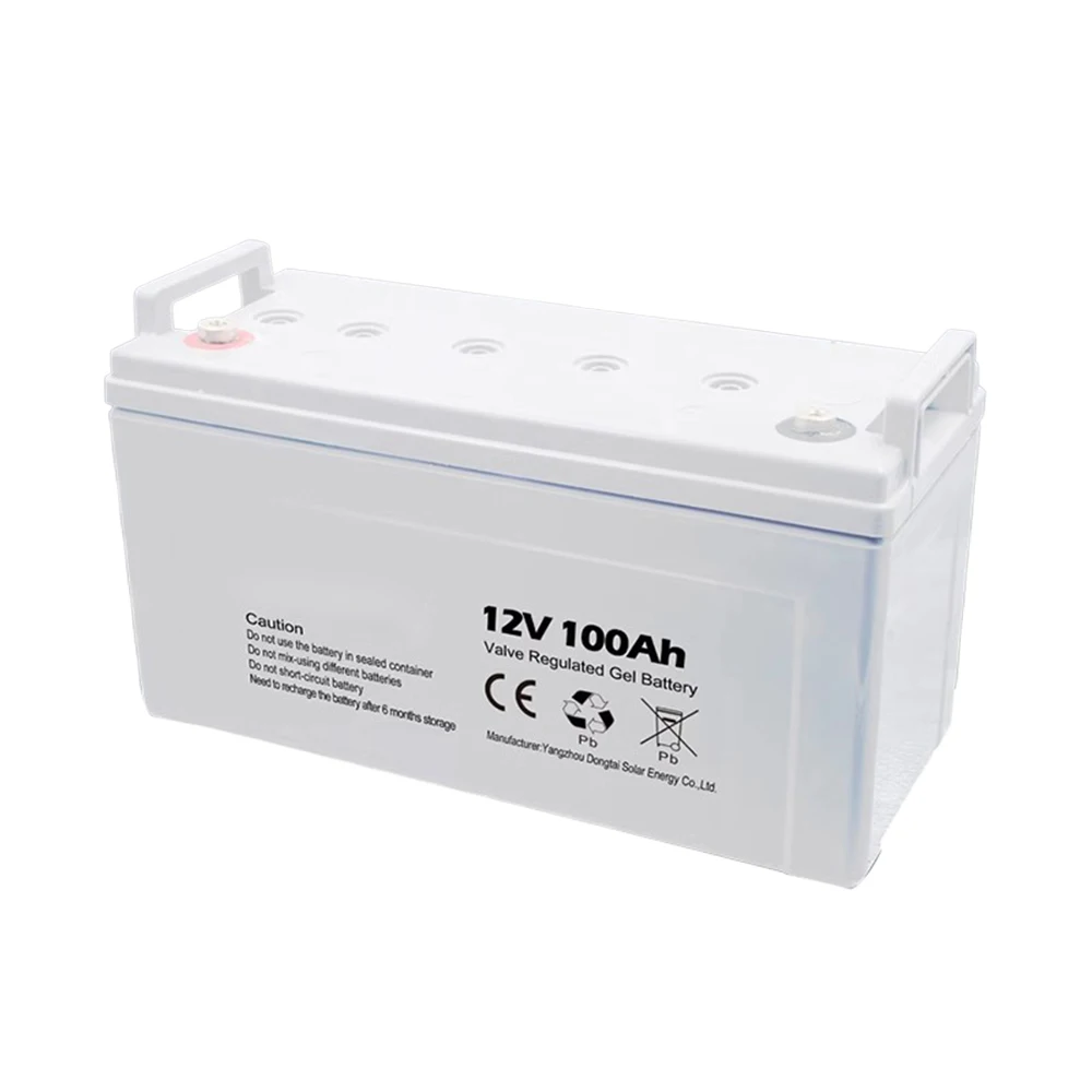 Wholesale deep cycle 12V 100Ah 120Ah 150Ah 200Ah 250Ah Lead Acid Agm Gel Battery for home Solar Lead-acid Battery