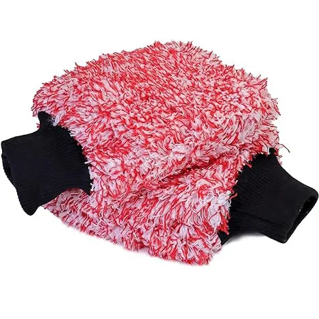 FF2603 Wholesales Microfiber Car Wash Mitt Drying Towel Scratch Lint Free Cleaning Cloth Microfiber Car Wash Mitt