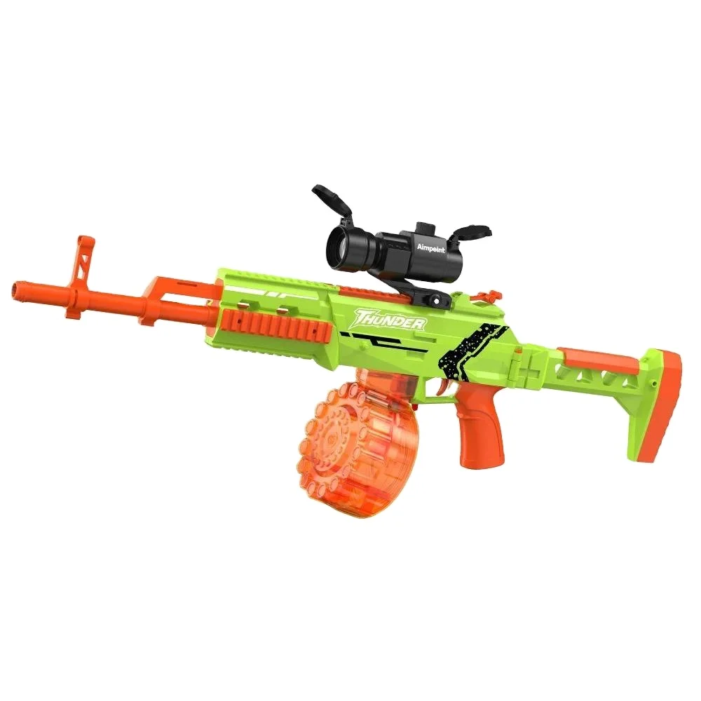 Hot sale toys m762 automatic rifle gel ball blaster ball gun 2-in-1 mode crystal bullet toy gun css game toy