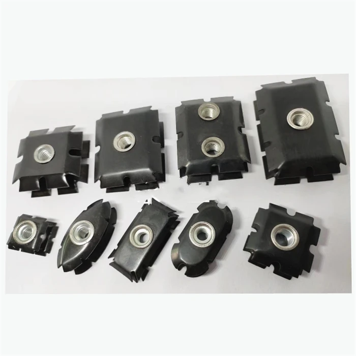 Square pipe nut for tube