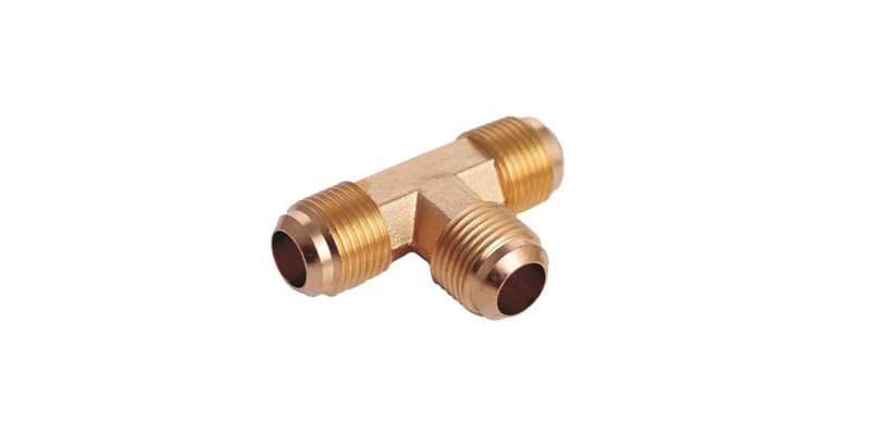 Brass Ferrule Hose Compression Pipe Fittings, Brass Male to Copper Connector Reducing brass fittings