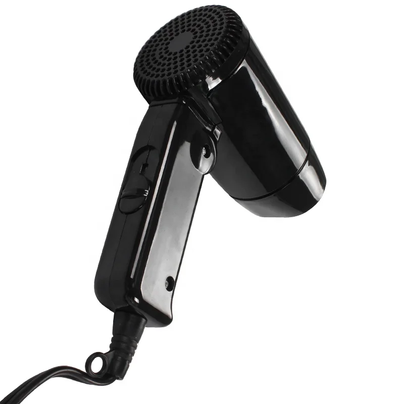 TYTXRV OEM DC12V 210W High Power Vehicle Mini Folding Fan Hot and cold air switch Home Bathroom Caravan Car Hot Hairdryer