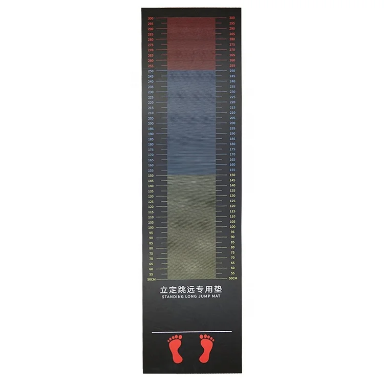 2023 LW Factory Directly Supply School Entrance Examination Rubber Standing Long Jump Mat The Long Jump Training Mat