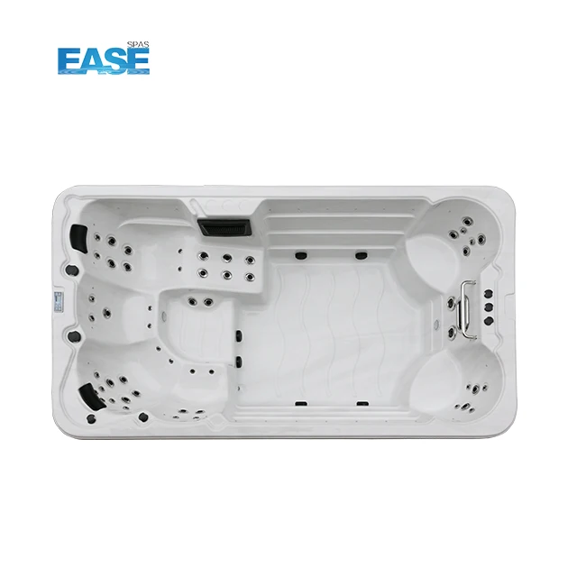 Hot Sale Outdoor Freestanding Spa Hot Tub Whirlpool Massage Swim Spa Pool With Cover