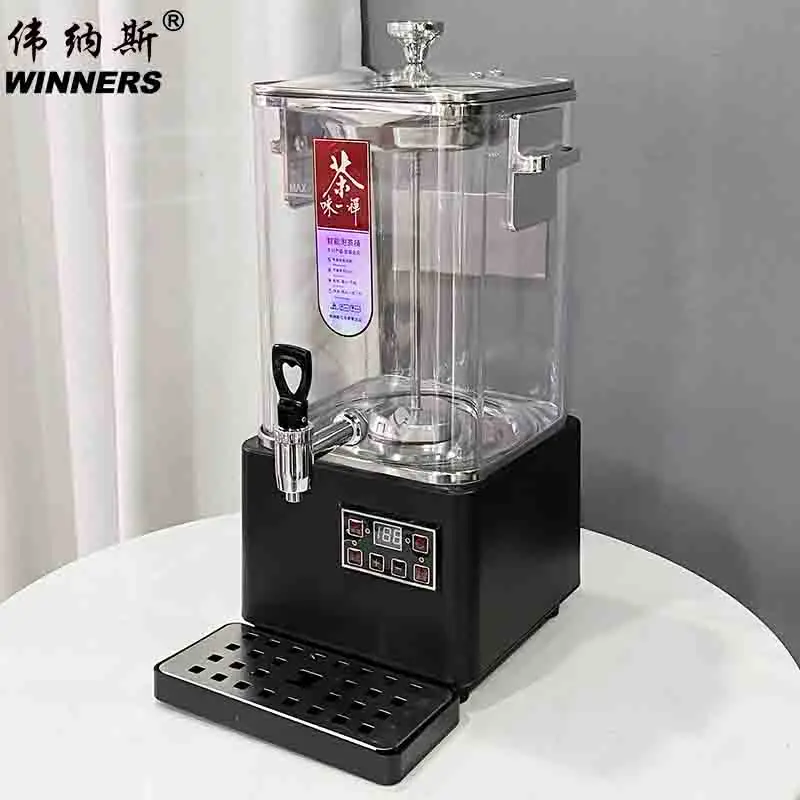 large capacity commercial kitchen hot water dispense boiler  electric kettle temperature control for coffee tea with faucet tap