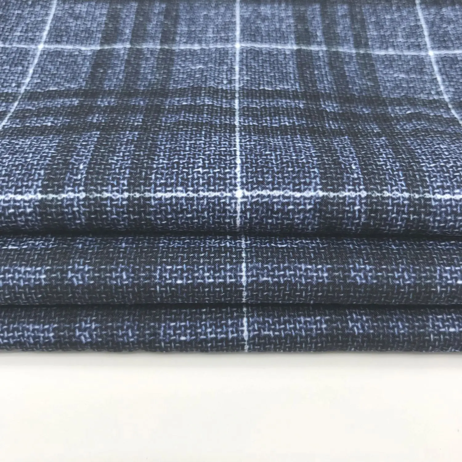 JECATEX  WEBSTER/60/128MC 100% polyester  Fabric yarn dyed check   Wholesale  Woven
