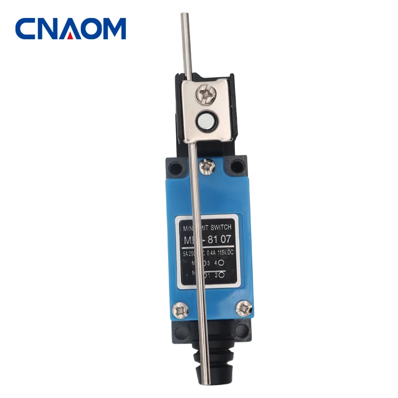 High Quality Metal Rollers and Thickened Silver Dots 250V 5A 9101 Waterproof Dustproof Micro Switch