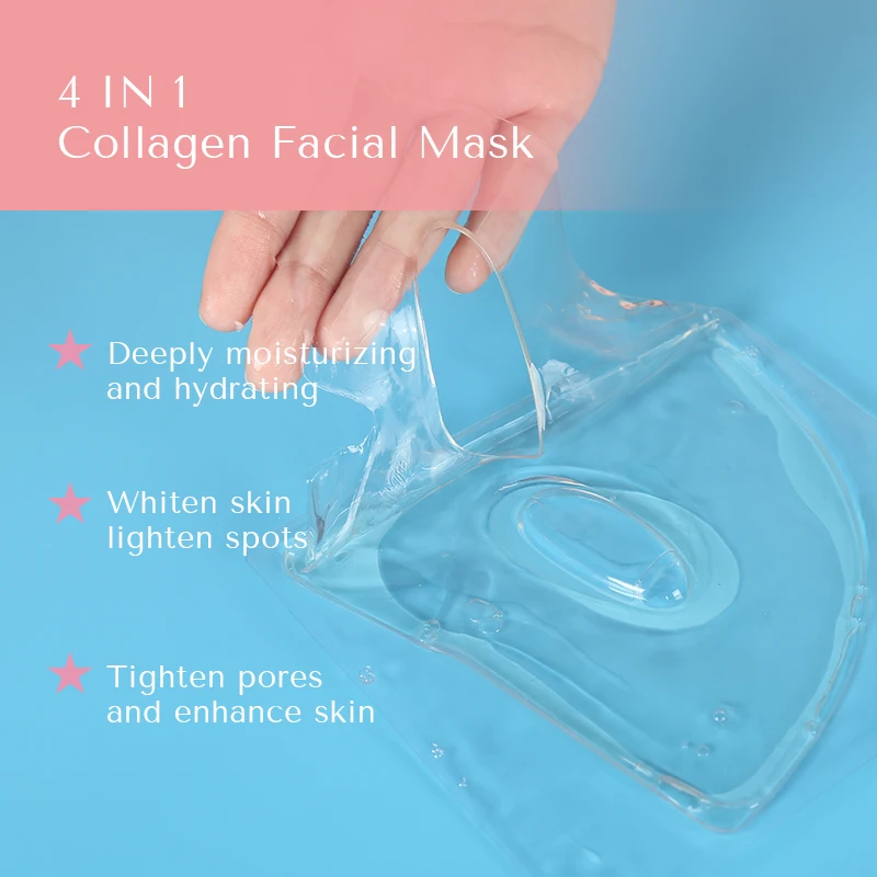 Best Selling Face One Spring Instant Vitamin C Medical Hydrojelly Skin Care Organic Facial Sheet Mask Korean